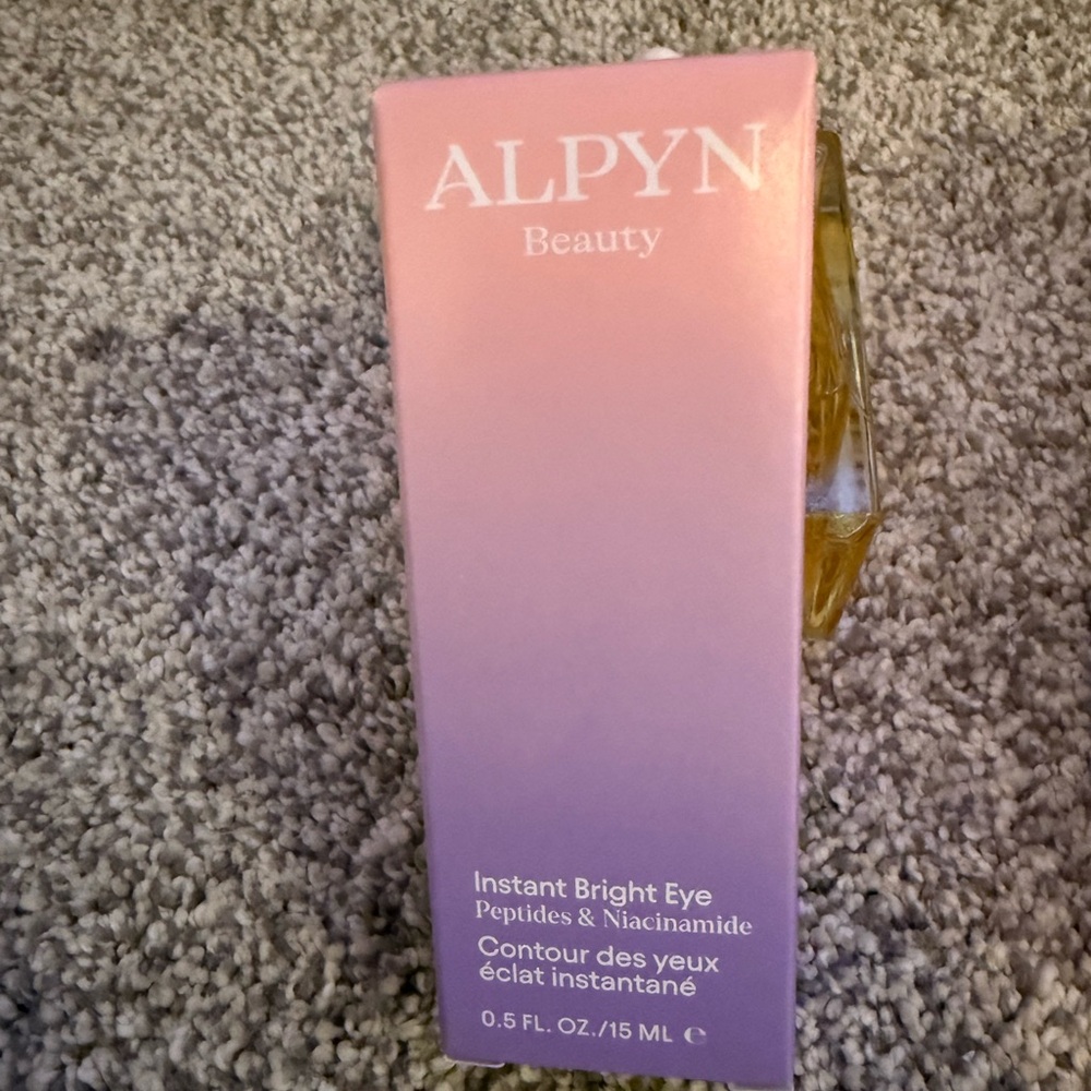 Alpyn Instant Bright Eye Peptides and Niacinamide Eye Cream